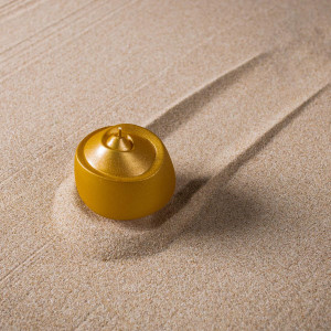 Świeca Ribbon Globe Classic Gold