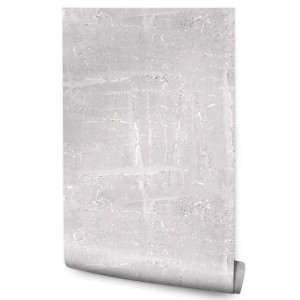 Tapeta Do Sypialni Jasny BETON Nowoczesny Wzór 53x1000