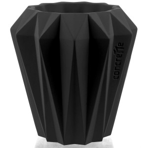 Donica Rack Black Matt Poli 9 cm