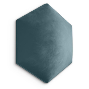Panele tapicerowane  35x40 cm na ścianę hexagon morski