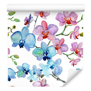 Tapeta do salonu orchidea kwiaty natura storczyki