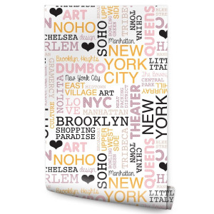 Tapeta Dla Dziewczyny Napisy NOWY JORK Brooklyn
