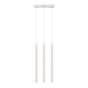 Lampa wisząca Pastelo beżowa 94x5x30cm do sypialni salonu beżowa