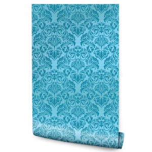 Tapeta Do Sypialni Kwiaty Stylowe ORNAMENTY Wzór 53x1000