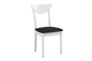 Krzesło drewniane VESTA 87x42x43 cm drewniane bukowe do jadalni białe