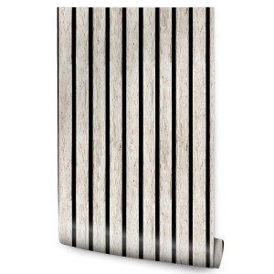 Tapeta LAMELE DREWNO Imitacja DESKI 3D