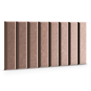 Panele tapicerowane 80x20 na ścianę magic velvet różowy