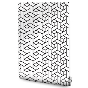 Tapeta Do Salonu ABSTRAKCJA Wzór Geometryczny 3D 53x1000