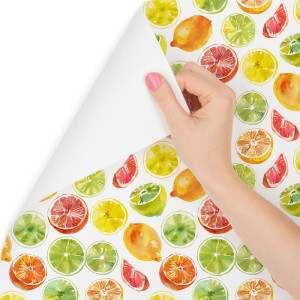 Tapeta ścienna cytryny limonki pomarańcze, kuchnia