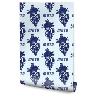 Tapeta Młodzieżowa Nowoczesne Motocykle Napisy