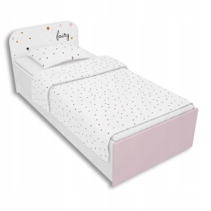 Łóżko FAIRY 90x200 lawendowe księżniczka dla dziecka