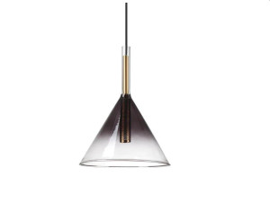 Lampa wisząca Empire 20x55x20 cm nowoczesna lampa klosz stożek G9 do salonu jadalni