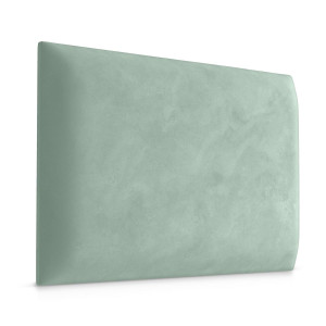 Panele tapicerowane 50x40 na ścianę wezgłowie miętowy