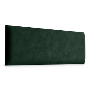 Panele tapicerowane  50x15 cm na ścianę prostokąt butelkowa zieleń