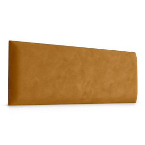 Panele tapicerowane 60x20 cm na ścianę prostokąt żółty