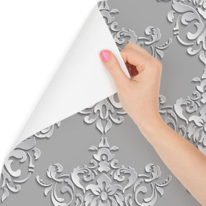 Tapeta optyczna, do sypialni, ornamenty, efekt 3d