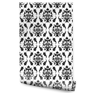 Tapeta Czarno-Białe ORNAMENTY Eleganckie Wzory