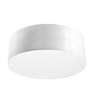 Plafon ARENA 25 biały 11x25x25cm E27 nowoczesna lampa do salonu