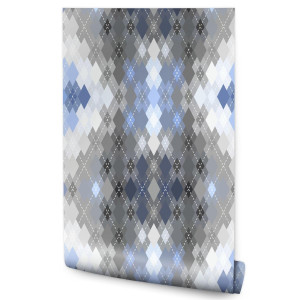 Tapeta Do Salonu ABSTRAKCJA Wzór Geometryczny 3D 53x1000
