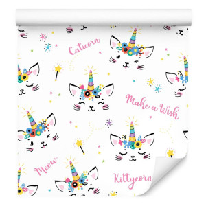 Tapeta dla dzieci – Magiczne kotki
