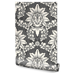 Tapeta Ścienna Królewskie ORNAMENTY Wzory Glamour 53x1000