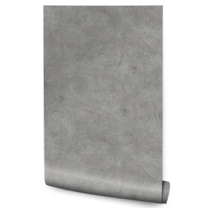 Tapeta Flizelinowa Nowoczesny Szary BETON Imitacja 53x1000