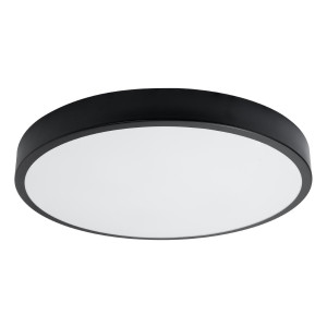 Plafon ONYX 60 czarny LED 3000K 6x60x60cm nowoczesna lampa do salonu