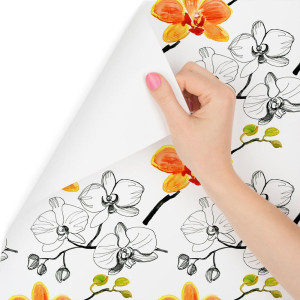 Tapeta do salonu kwiaty storczyki orchidea natura