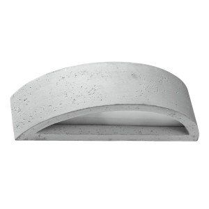 Kinkiet ATENA beton 10x14.5x40cm E27 nowoczesny do salonu