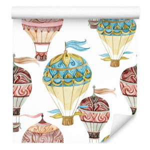 Tapeta ścienna do pokoju dziecka kolorowe balony
