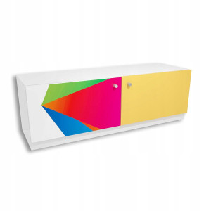 Komoda ARA 120x40 cm kolorowa dla dziecka