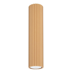 Plafon Karbon 30x6.5x6.5cm do sypialni salonu złoty