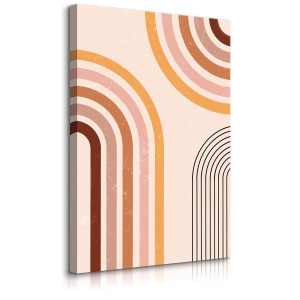 Obraz Do Salonu Styl Boho Abstrakcja Minimalistyczny Wzór 40x50cm