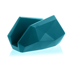 Serwetownik Low-Poly Dark Turquoise Poli