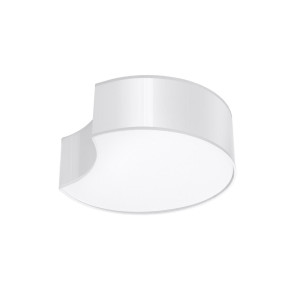 Plafon CIRCLE 1 biały 11.5x35x32cm nowoczesna lampa E27 do salonu