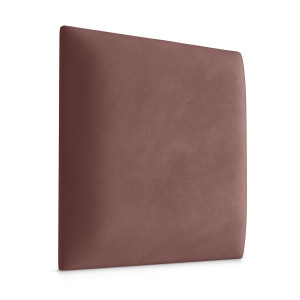 Panele tapicerowane 50x50 cm na ścianę kwadrat brudny róż
