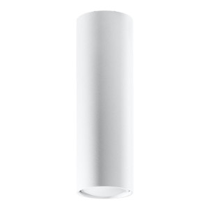 Plafon LAGOS 20 biały 20x6x6cm nowoczesna lampa GU10 do salonu