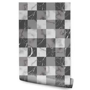 Tapeta Ścienna Modernistyczna KRATA Wzór Marmuru 53x1000