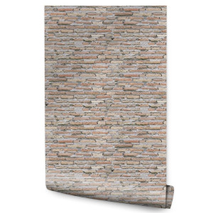 Tapeta Ścienna Stare CEGIEŁKI Cegły Mur Efekt 3D 53x1000