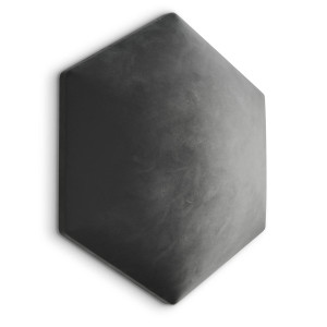 Panele tapicerowane 35x40 hexagon magic velvet grafitowy