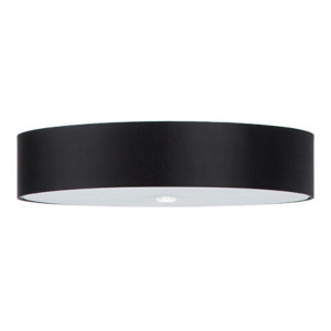 Plafon SKALA 60 czarny 16x60x60cm E27 nowoczesna lampa do salonu