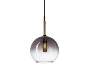 Lampa wisząca Empire 18x55x18 cm jednopunktowa kula klosz G9 nowoczesna do salonu