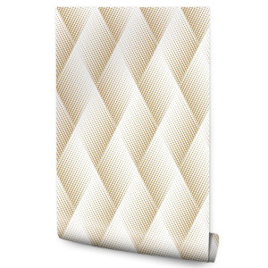 Tapeta W Rolce Wzory GEOMETRYCZNE Romby Efekt 3D 53x1000