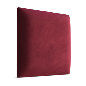Panele tapicerowane 50x50 na ścianę magic velvet bordowy