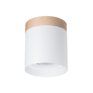 Plafon RIF biały 14x12x12cm owoczesna lampa GU10 do salonu