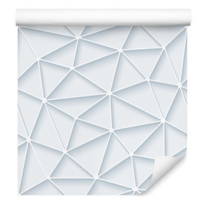 Tapeta nowoczesna, geometryczna, 3D, do salonu