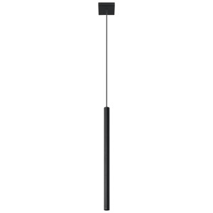 Lampa wisząca PASTELO 1 czarna 100x8x8cm nowoczesna G9 do salonu