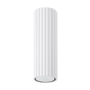Plafon Karbon 20x6.5x6.5cm do sypialni salonu biały