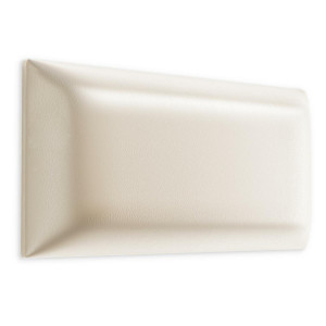 Panele tapicerowane 100x20 na ścianę eko skóra kremowy