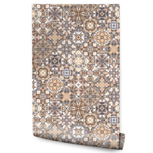 Tapeta Do Przedpokoju MOZAIKA w Stylu Orientalnym 53x1000